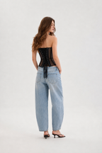 Noire Lace-Up Corset