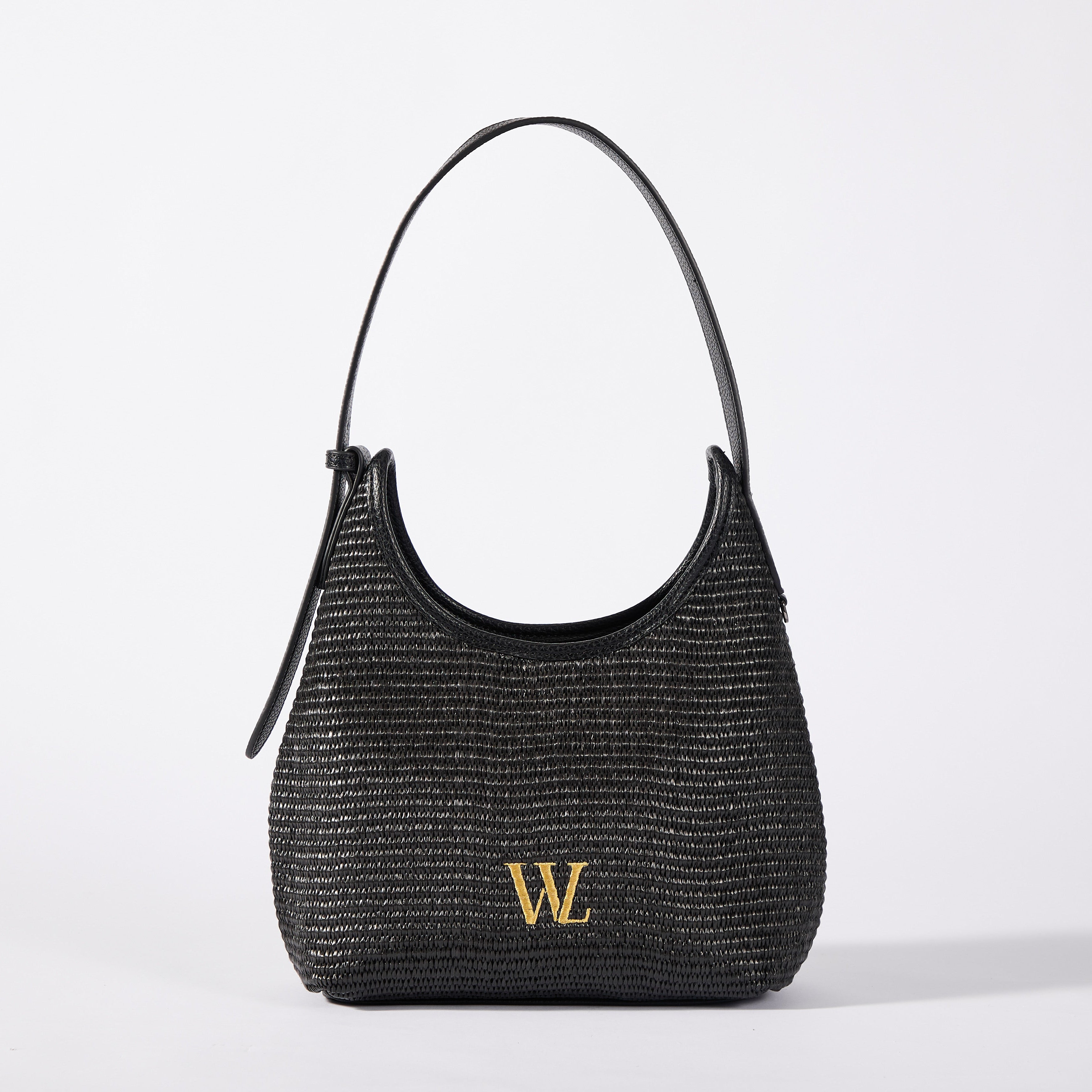 Isla Woven Hobo Bag