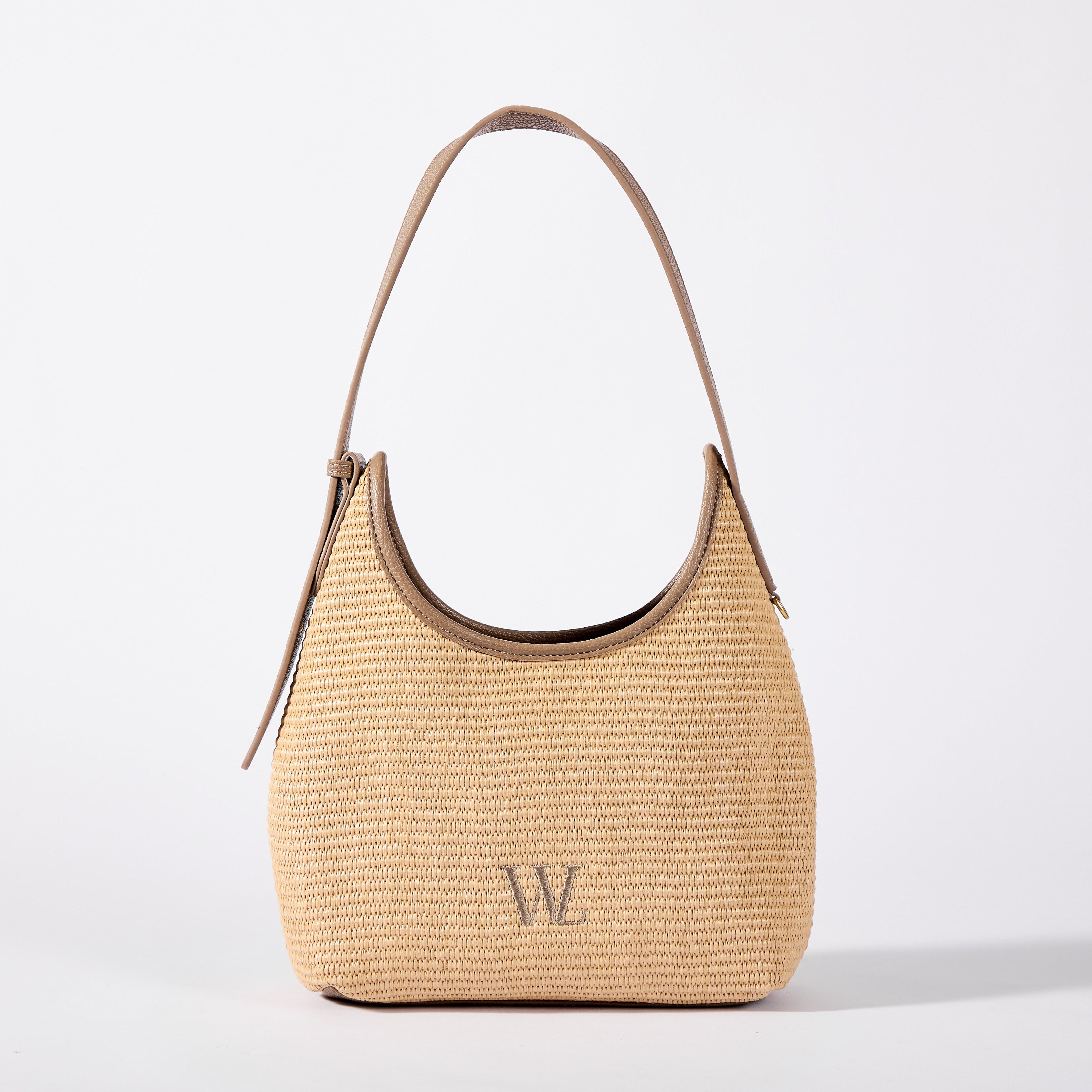 Isla Woven Hobo Bag