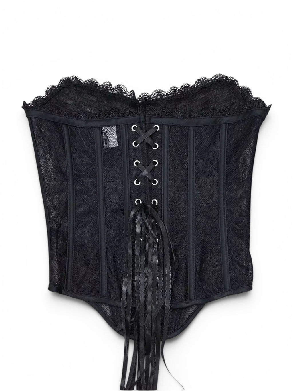 Noire Lace-Up Corset