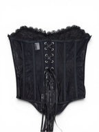 Noire Lace-Up Corset