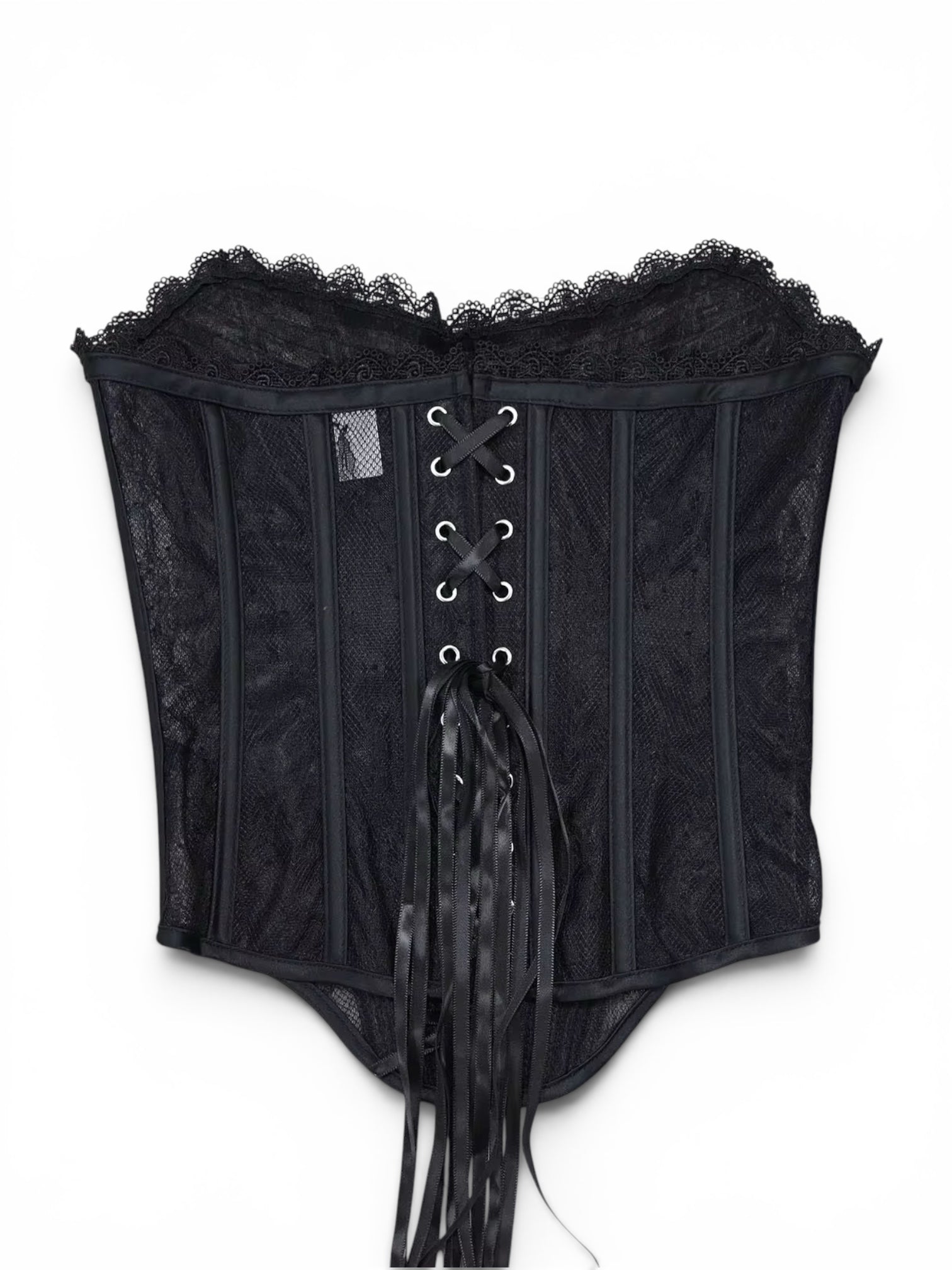 Noire Lace-Up Corset
