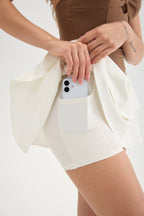 Siena Halter Tiered Mini Dress