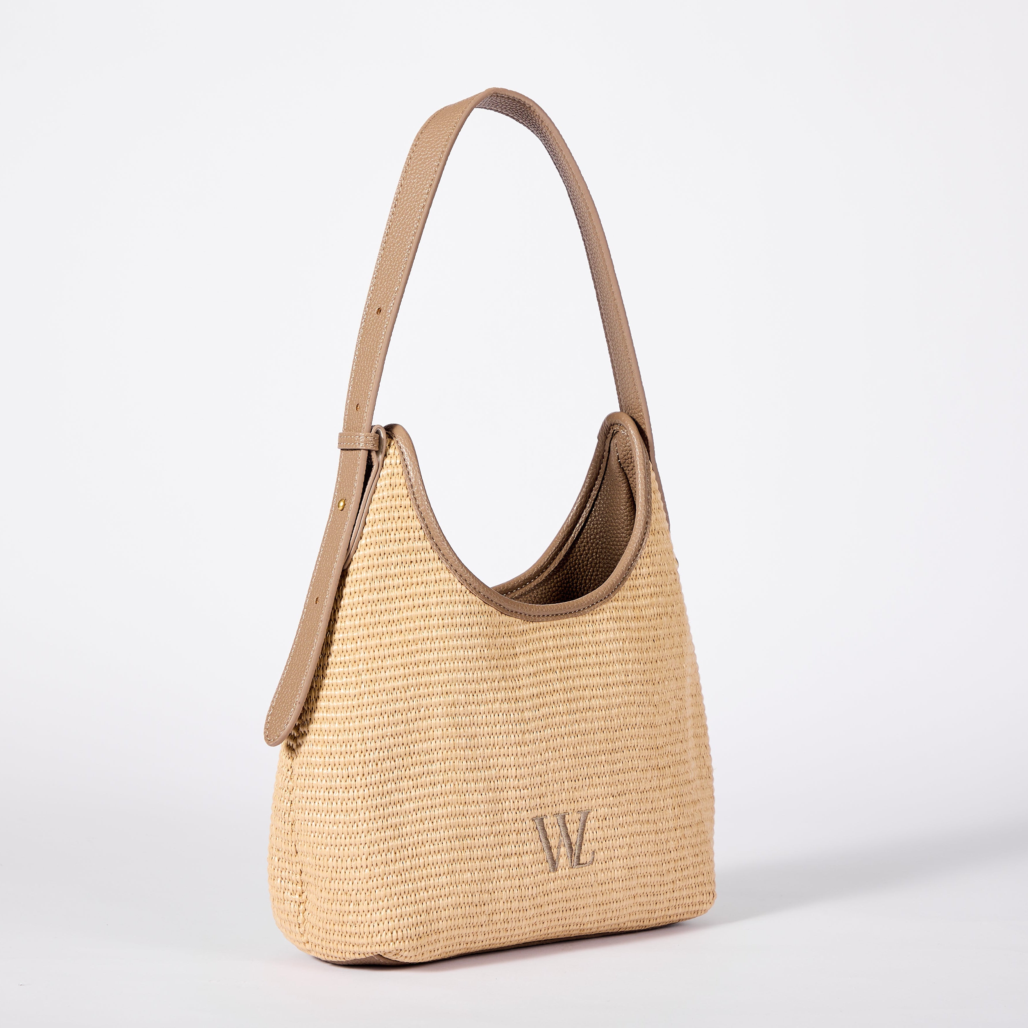 Isla Woven Hobo Bag